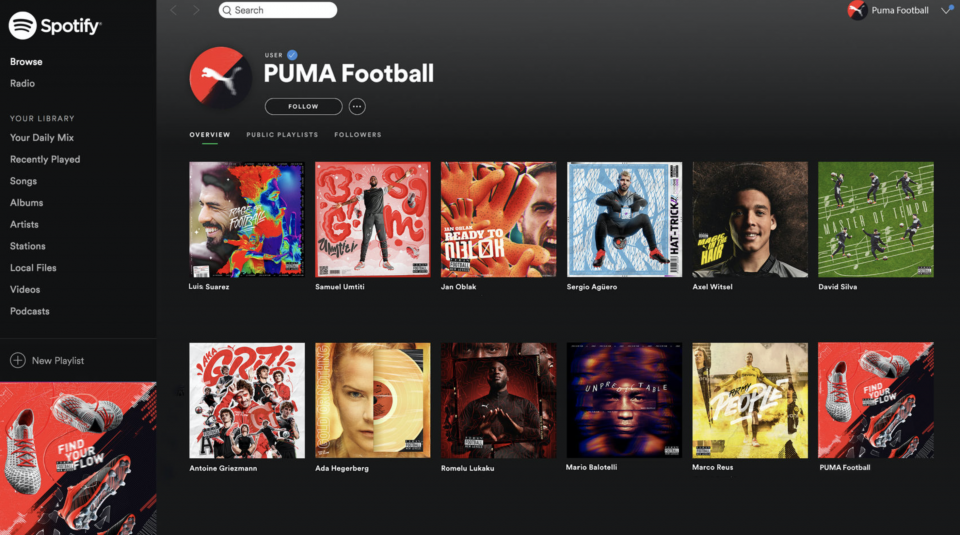 Playlists Spotify
